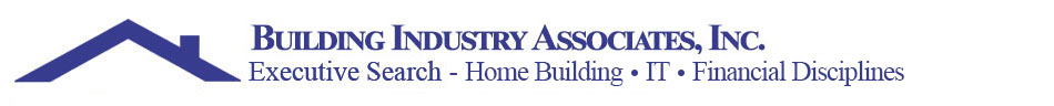 Logo: Building Industry Associates, Inc. - Executive Search in Home Building, Information Technology, Financial Disciplines